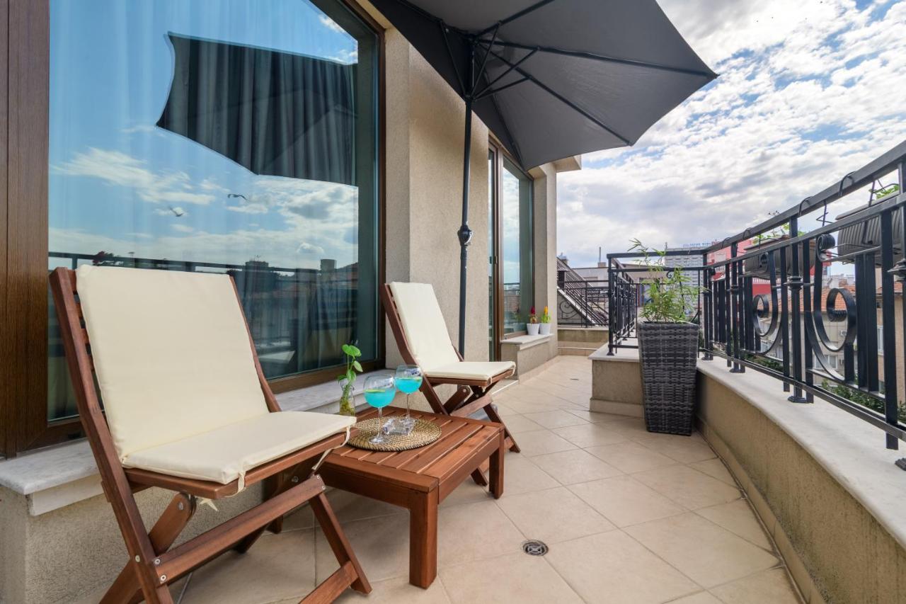 Suncity Apartment Varna Top Center Buitenkant foto
